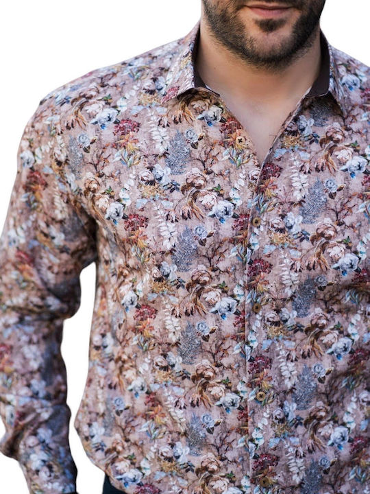 Long-sleeved Shirt Beige
