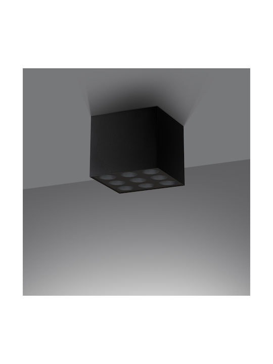 Sollux Einzel LED Natürliches Weiß Spot in Schwarz Farbe