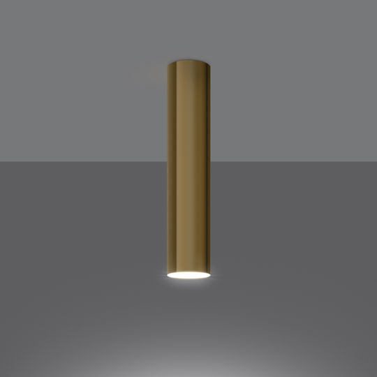 Sollux Single Spot with Socket GU10 in Gold Color