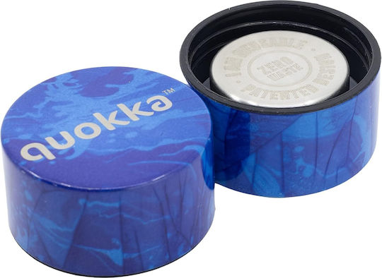 Quokka Quokka Solid Thermosflasche Rostfreier Stahl BPA-frei 630ml Waves
