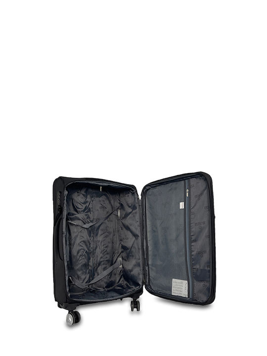 Hunter Cabin Suitcase Nylon Crete Black