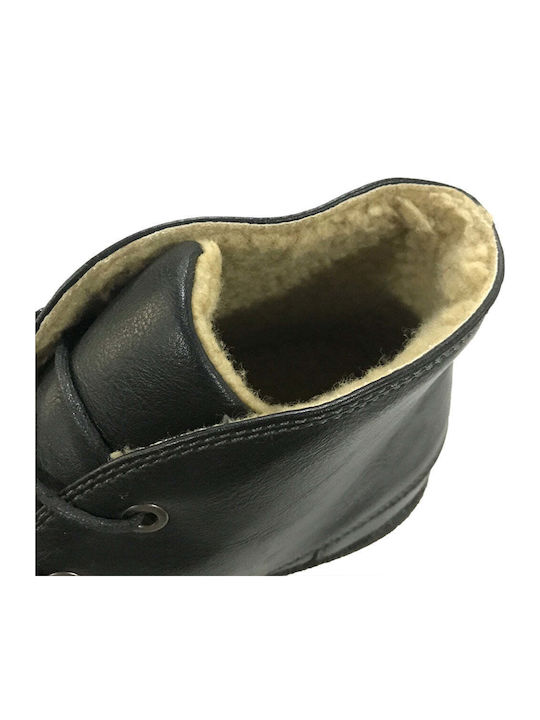 Black Men's Boots Waterproof