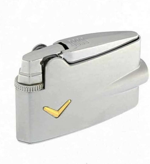 Ronson Varaflame Windproof Jet Flame Lighter In Silver Colour