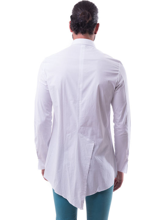 Papilio Garamas Men's Shirt Long Sleeve White