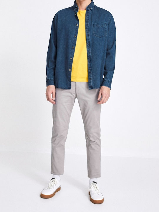 Langärmlig Hemd Blue
