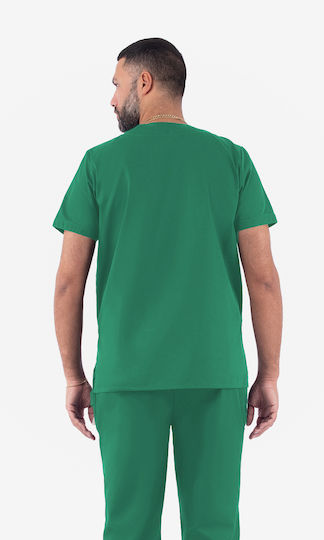 Axon Care Unisex Ιατρική Μπλούζα Πράσινη