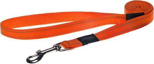 Rogz Λουρί/Οδηγός Σκύλου Ιμάντας Utility Fanbelt Reflective 20mm/1.4m (Μωβ) σε Μωβ χρώμα