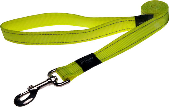 Rogz Λουρί/Οδηγός Σκύλου Ιμάντας Utility Fanbelt Reflective 20mm/1.4m (Μωβ) σε Μωβ χρώμα