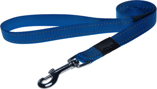 Rogz Λουρί/Οδηγός Σκύλου Ιμάντας Utility Fanbelt Reflective 20mm/1.4m (Μωβ) σε Μωβ χρώμα