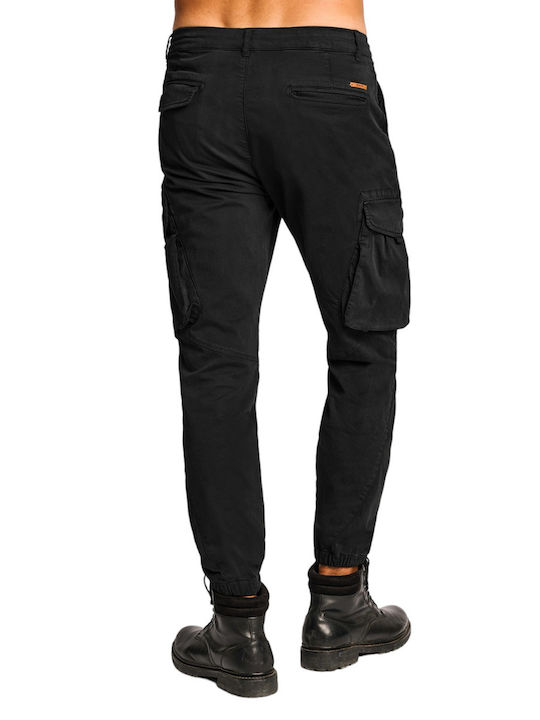 Staff Felix Herrenhose in Slim Passform Black