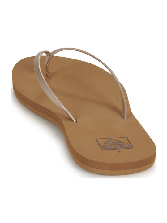 Bliss Women's Flip Flops Gold