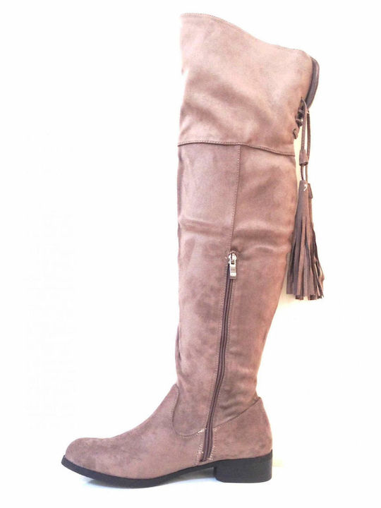 Exe Damenstiefel Braun