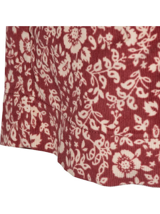 Șort/Salopetă Copii din Material Textil Burgundy