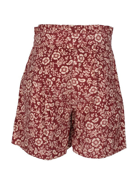 Șort/Salopetă Copii din Material Textil Burgundy