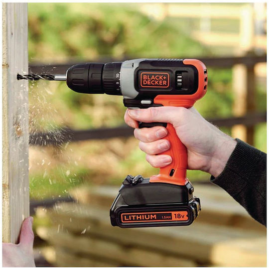 Black & Decker Mașină de găurit Baterie 18V