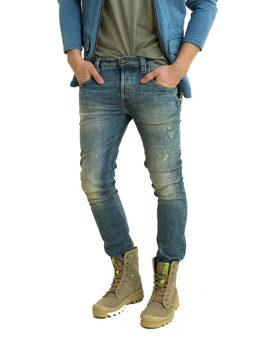 Devergo Herren Jeanshose Blau