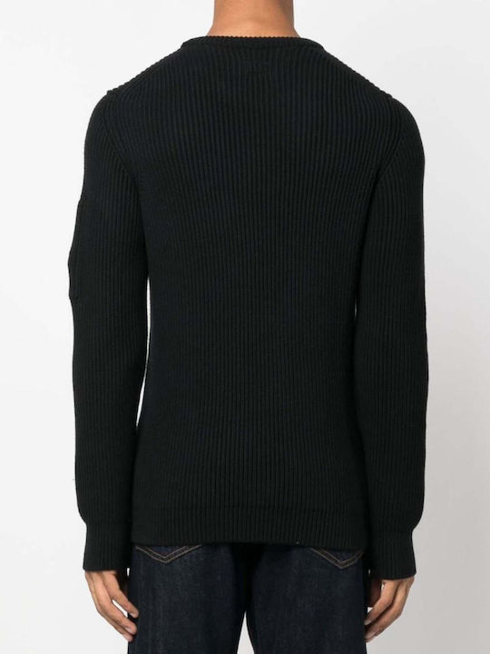 C.P Company Men's Long Sleeve Sweater Black