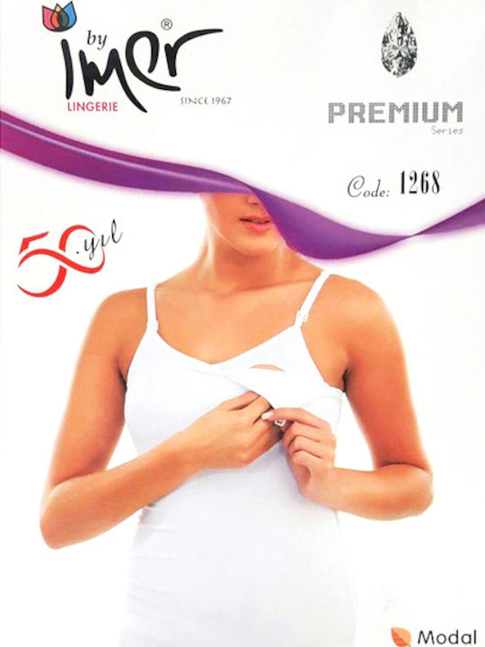 Imer Maternity Undershirt White