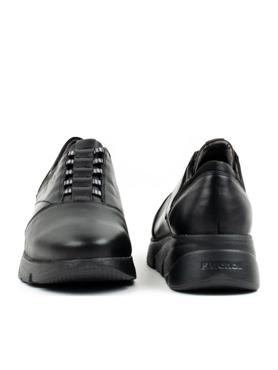 Women's Leather Moccasins Black