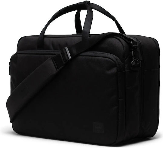 Herschel Reisetasche 30Es Schwarz mit Rädern Stoff L44xB20xH30cm