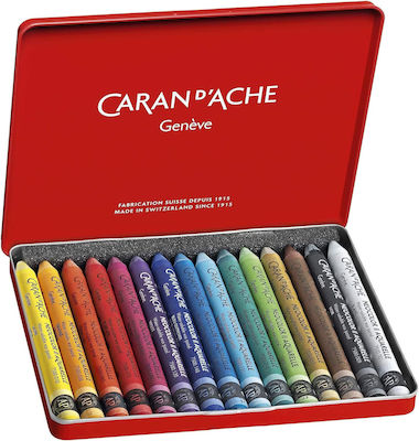 Caran D'ache Crayons Set 15 Colours