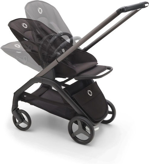 Bugaboo Complete Dragonfly Adjustable Baby Stroller Suitable for Newborn Black-Forest Green 7.9kg