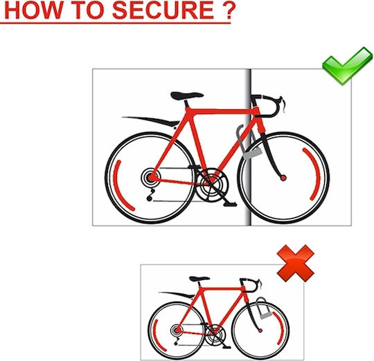 Master Lock Bicycle Cable Lock with Key Blue