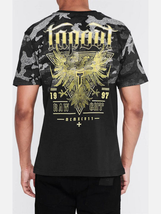 T-shirt Μαύρο