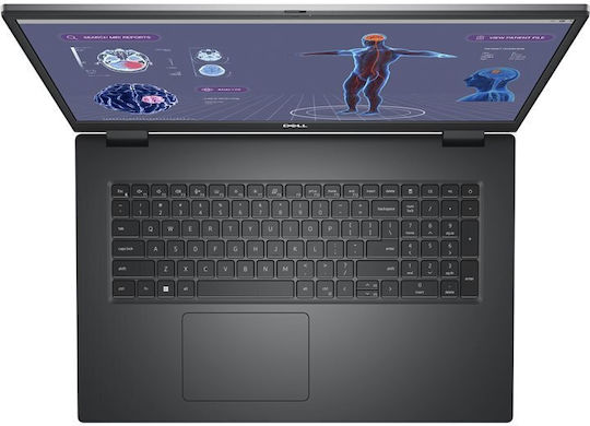 Dell Precision 7780 17.3" FHD (Ядро i7-13850HX/16ГБ/512ГБ SSD/RTX 2000 Ada/W11 Pro) (UK Клавиатура)