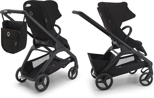 Bugaboo Dragonfly Complete Ρυθμιζόμενο Καρότσι Μωρού Kατάλληλο από 6+ Mηνών Midnight Black 7.9kg