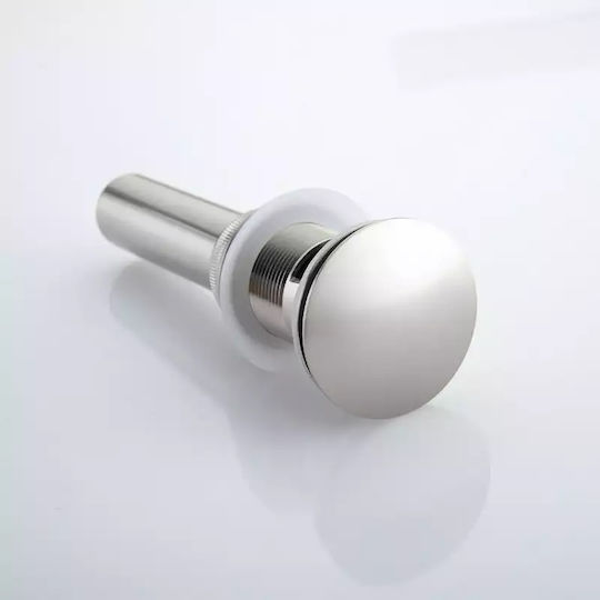 Naron Pop Up Brass Valve Sink with Overflow Bronze