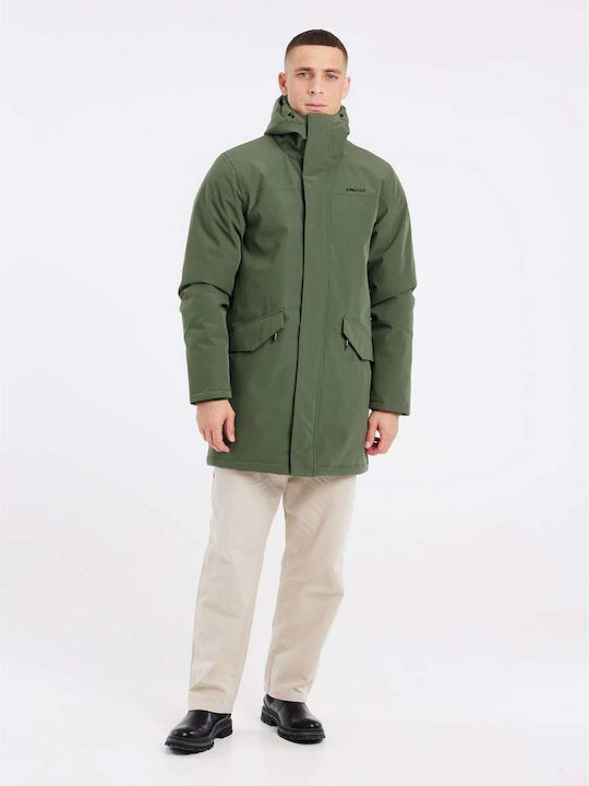 Winter Jacke Thyme Green.