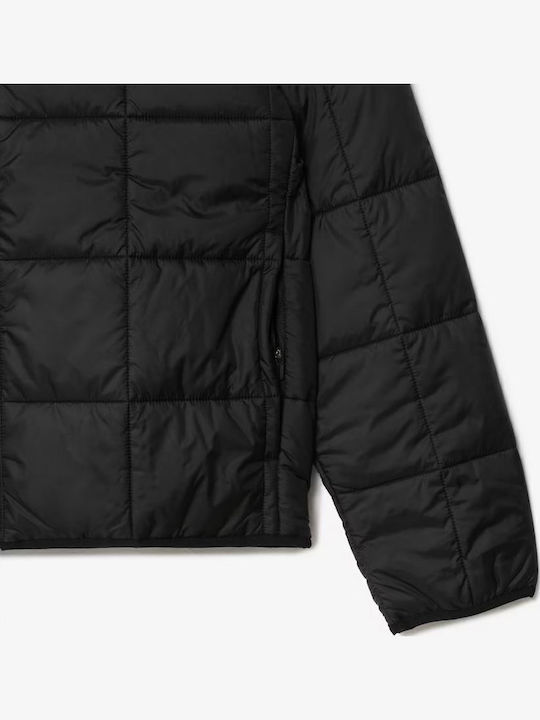 Winter Jacket Puffer Waterproof Black