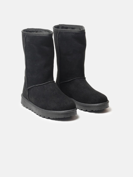 InShoes Suede Women's Chelsea Boots Black