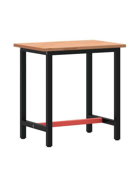 Schreibtisch aus Massivholz Coffee mit Metallbeinen 80x55x81.5cm