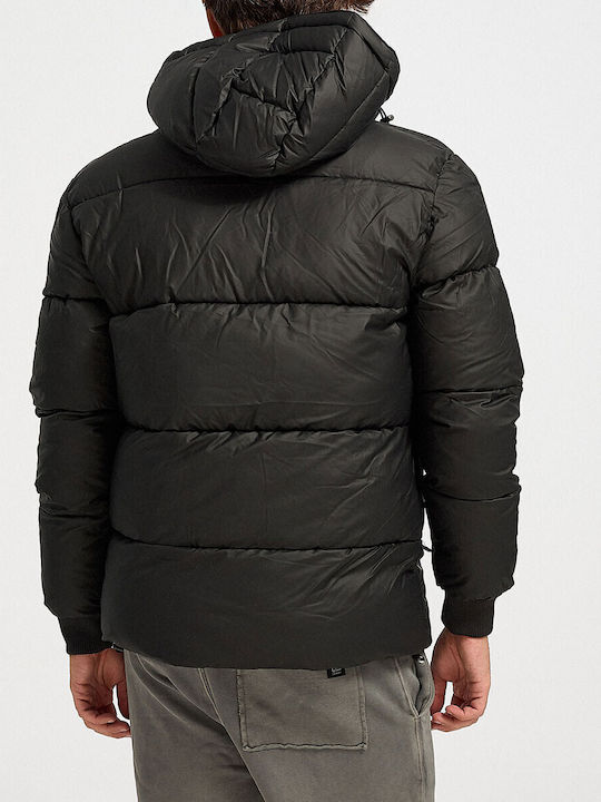 Ellesse Men's Winter Puffer Jacket BLACK