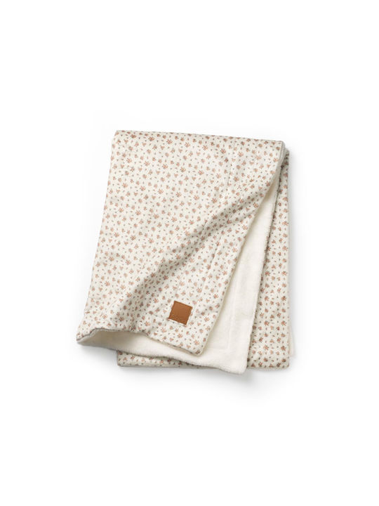 Elodie Details Blanket Nursery Swaddling Blankets Pearl Velvet Pink Autumn Rose 75x100cm