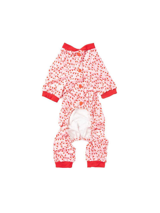 Fuzzyard Full Body Dog Clothing in Pink Color Large 70cm