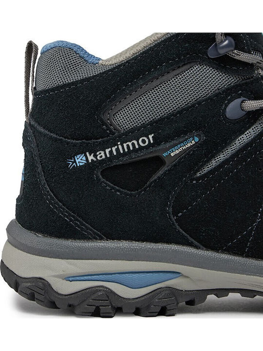 Karrimor Rona Women's Hiking Boots Waterproof Black K1075 NVY