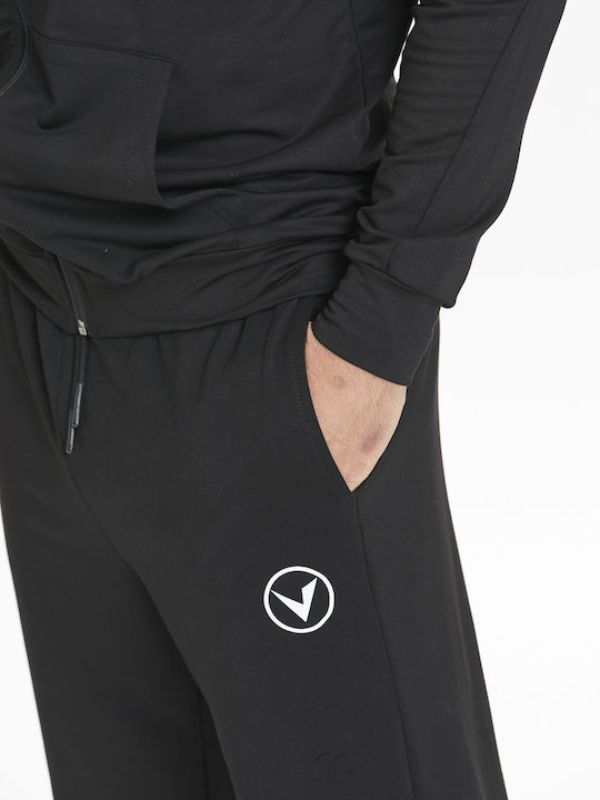 Jogginghose mit Gummizug Black
