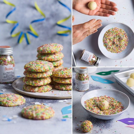 Decora Decorative Sprinkles Multicolored 90gr 2081115