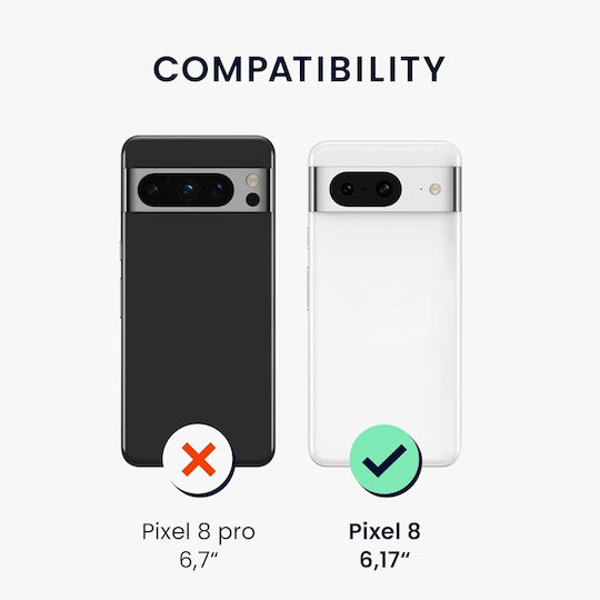 KWmobile Back Cover Πλαστικό Καφέ (Google Pixel 8)