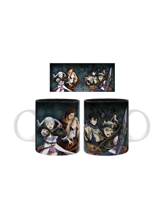 Abysse Black Clover - Group Mug Cană Ceramică Neagră 320ml ABYMUG586 1buc