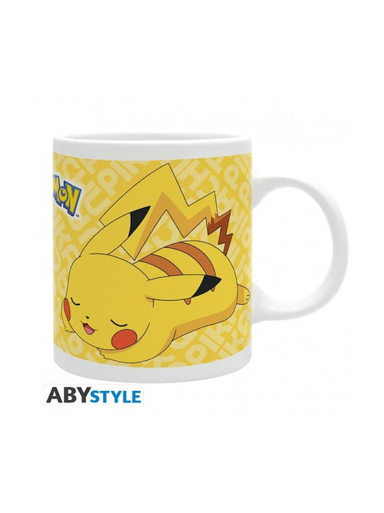 GB eye Pokemon - Pikachu Rest Mug Cană Ceramică Galbenă 290ml MG1540 1buc