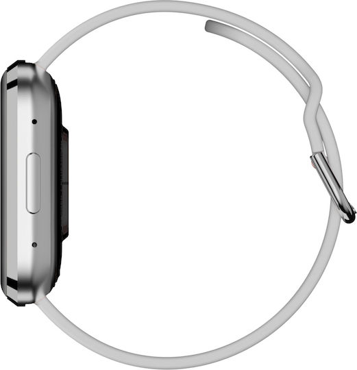 Garett GRC STYLE 41mm Smartwatch mit Pulsmesser (Silber)