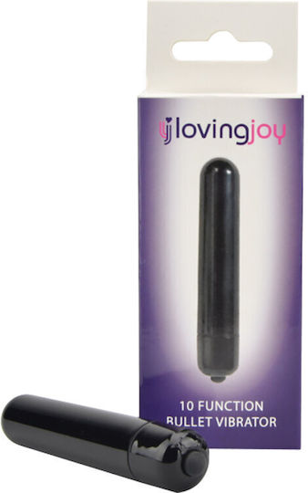 Loving Joy Vibrator Geschoss 8.6cm Schwarz