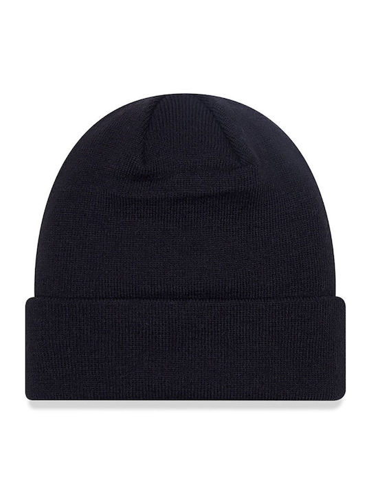 New Era Beanie Unisex Σκούφος Πλεκτός σε Μαύρο χρώμα