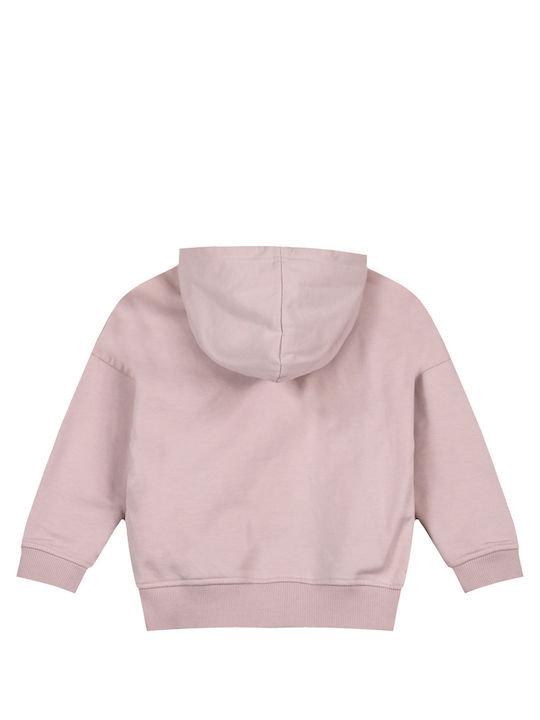 Energiers Kids Sweatshirt with Hood Pink