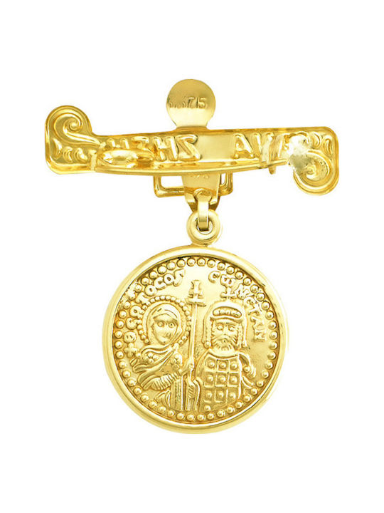 Kinder Sicherheitsnadel aus Gold 9K