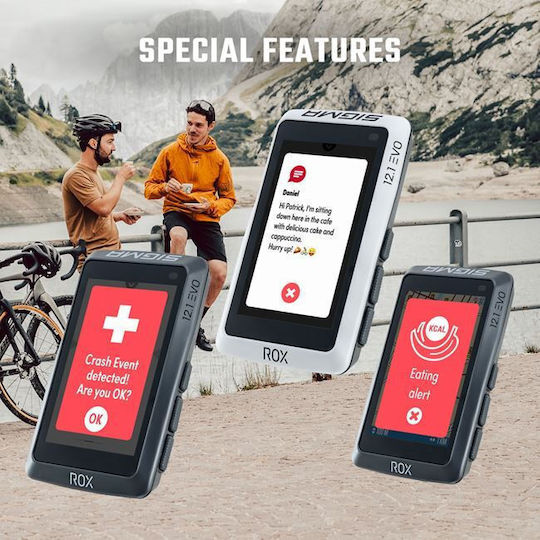 Sigma Sport Rox 12.1 Evo Basic Wasserdicht Verkabelt GPS Fahrrad